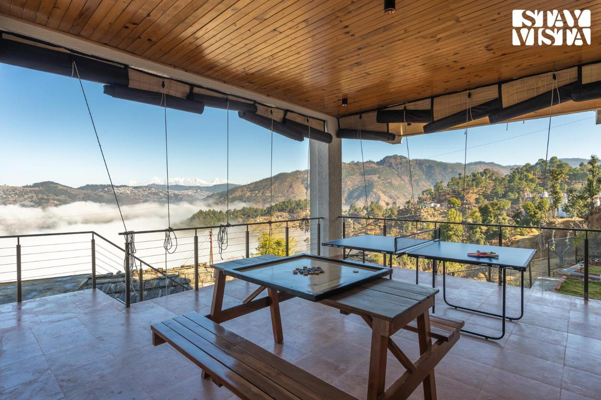 Stayvista At Amulyam Villa With Lawn & Bonfire Муктесвар Екстериор снимка